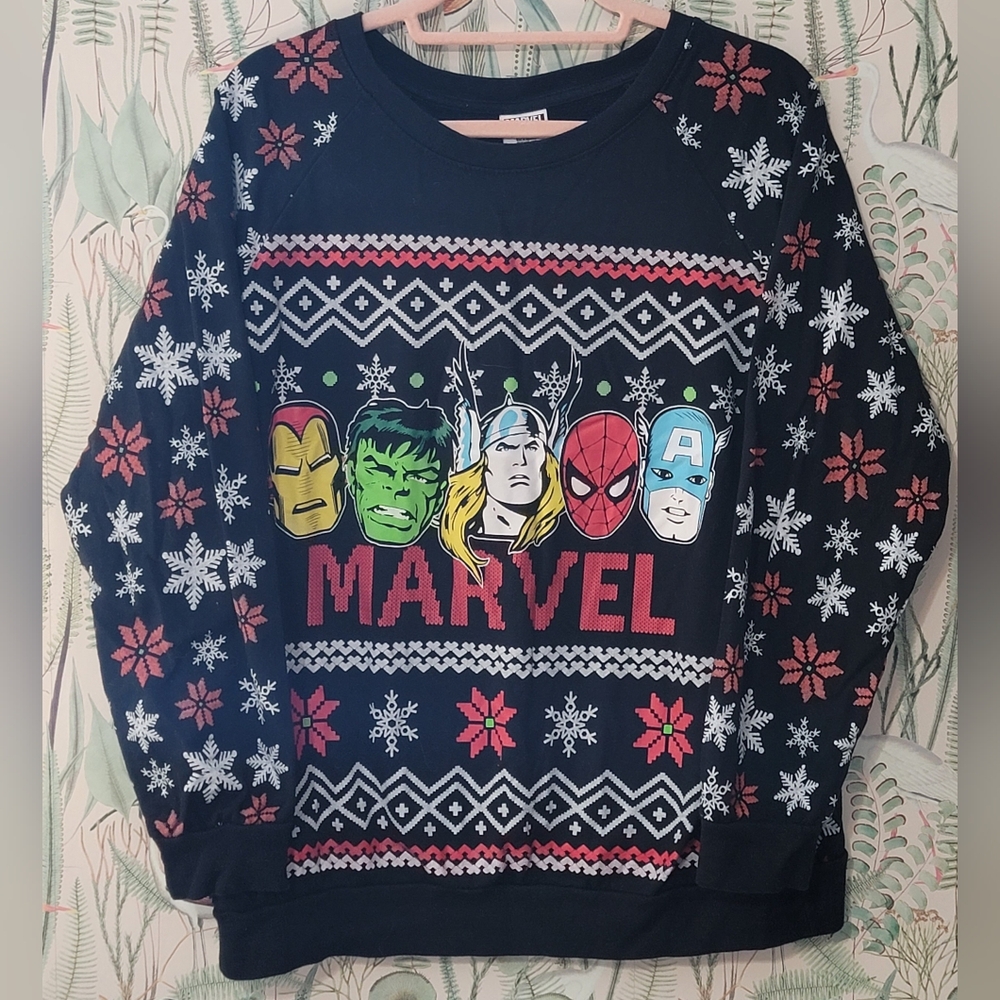 Marvel Superhero Christmas Sweater